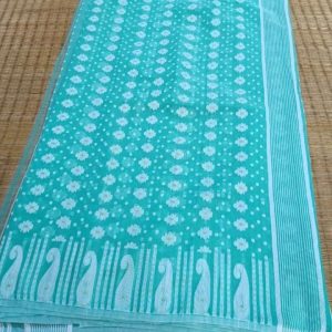Soft Dhakai Jamdani - Blue